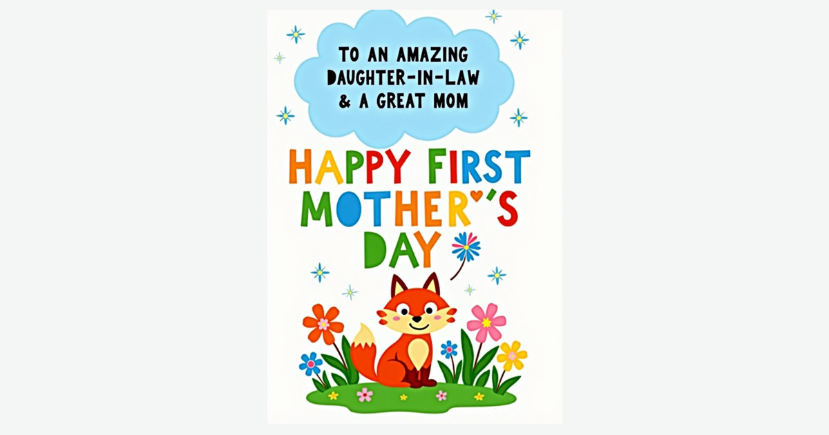 Amazing Daughter In Law Day Card | Clever Studio Art
