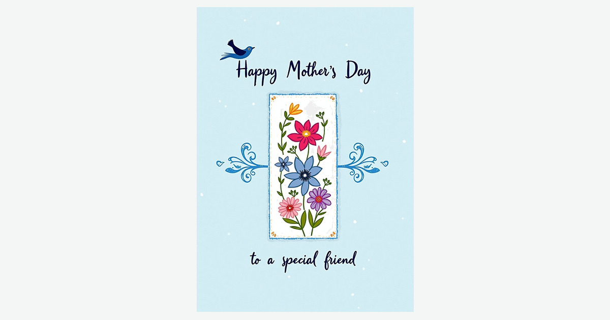 Artistic Mothers Day Floral Card | Clever Studio Art