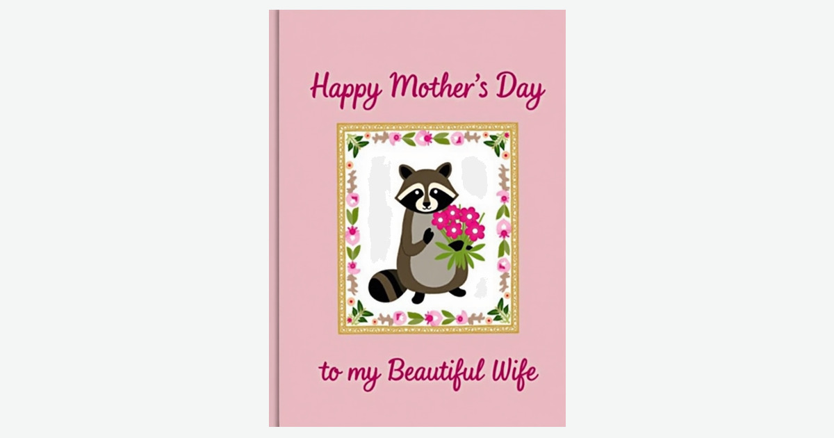 Charming Illustrated Mothers Card | Clever Studio Art