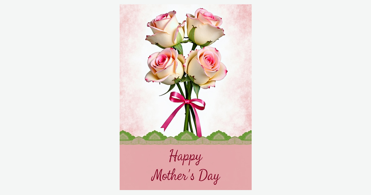 Charming Mothers Day Tribute Card | Clever Studio Art