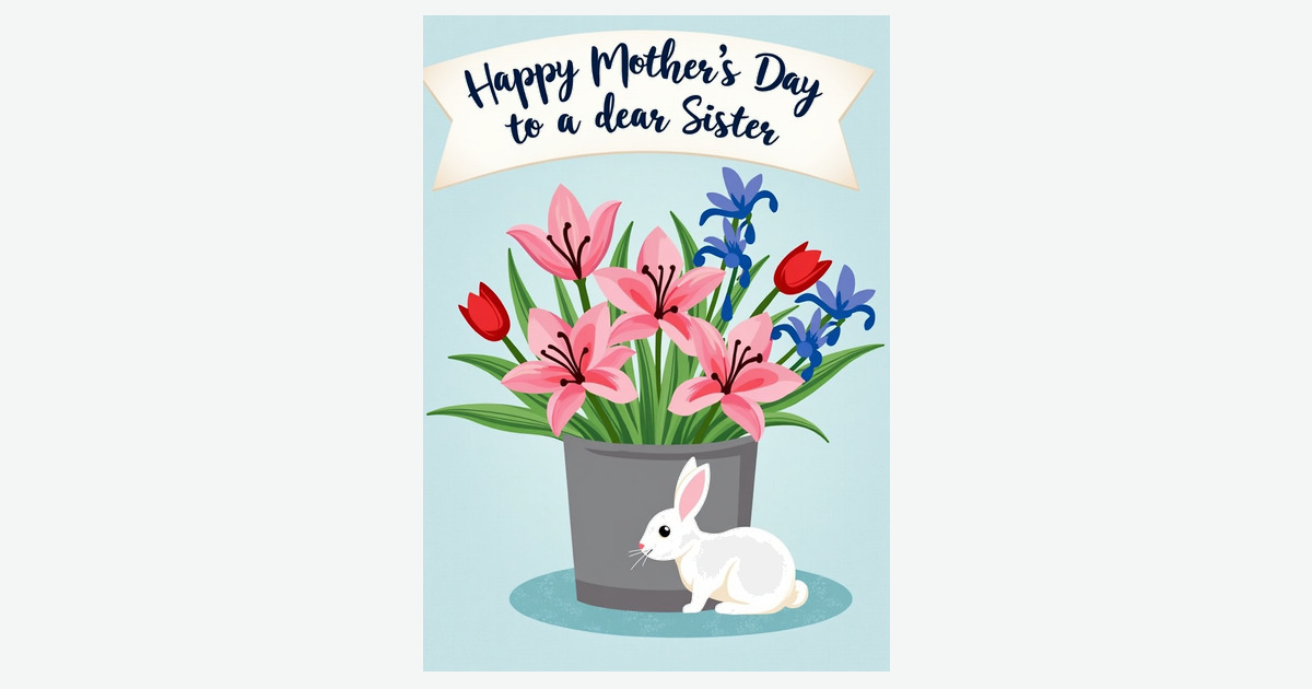 Crimson Buds Mothers Day Card | Clever Studio Art
