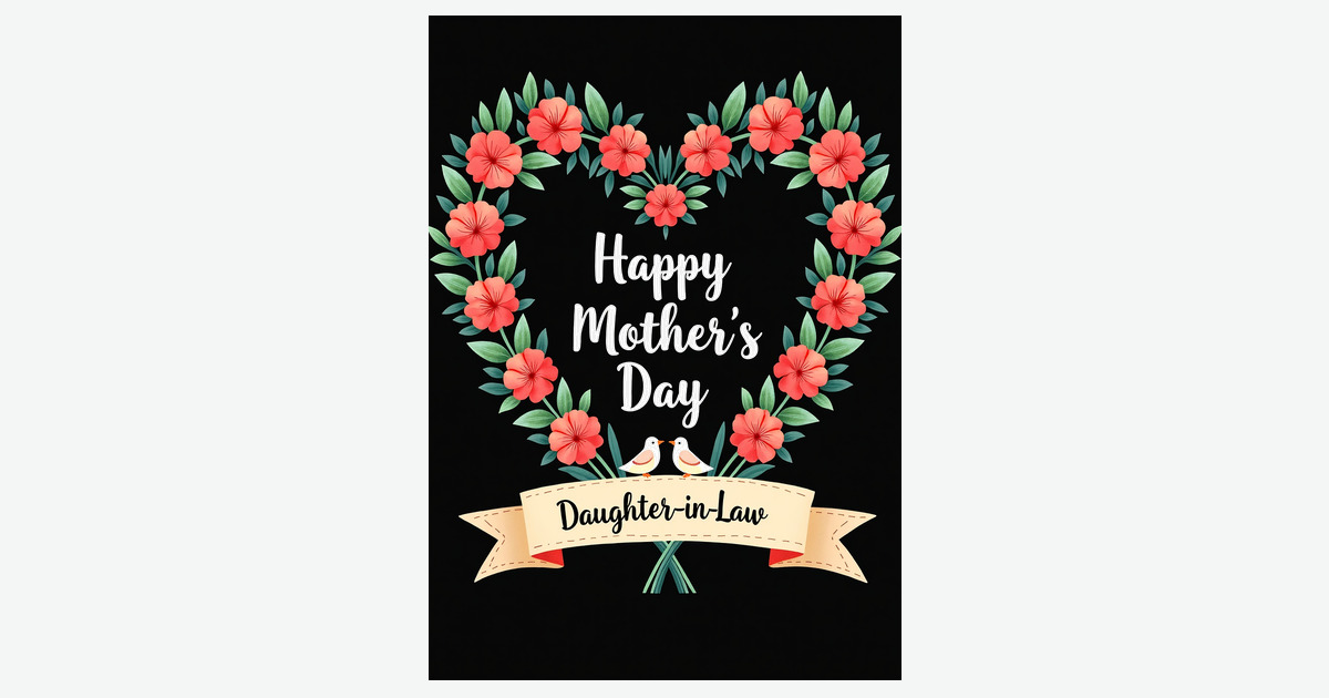 Darling Daughter Mothers Day Card | Clever Studio Art
