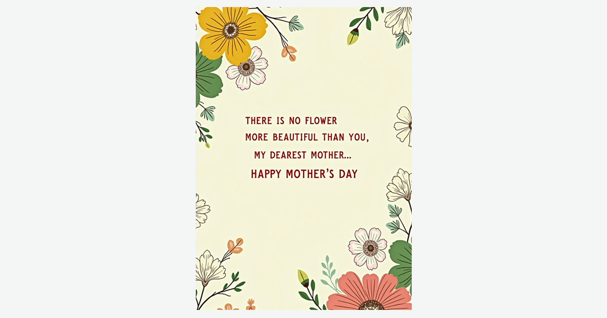 Darling Mothers Day Style Card | Clever Studio Art