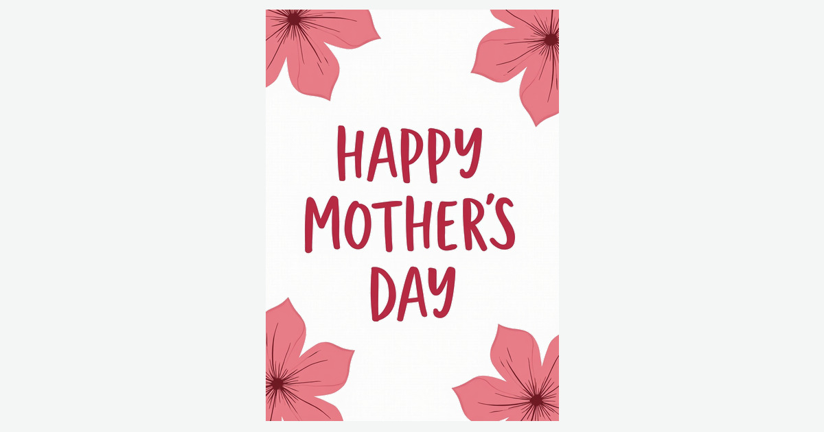 Faux Finish Happy Mothers Day Card | Clever Studio Art