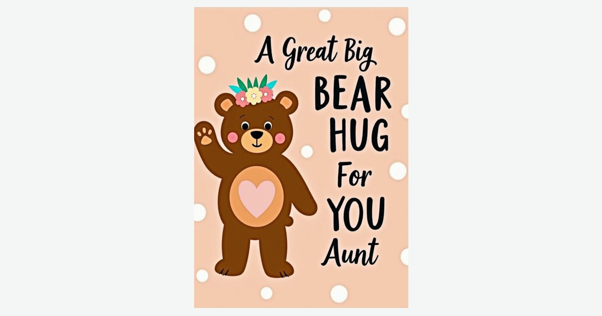 Floral Bears Hug Mothers Day Card | Clever Studio Art