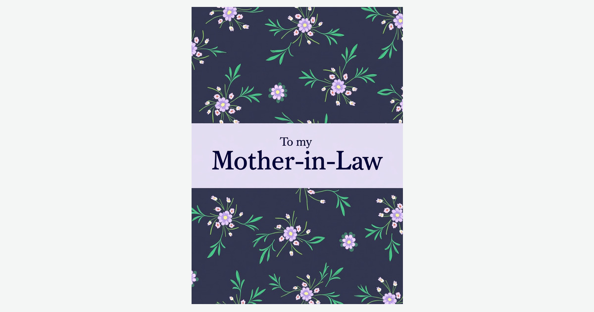 Floral Mother In Law Card | Clever Studio Art