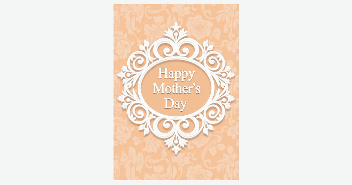 Floral Mothers Day Frame Card | Clever Studio Art