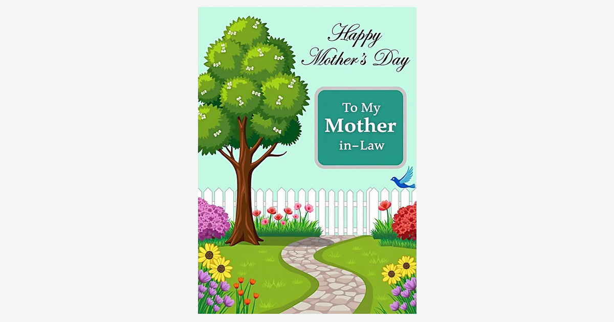 Garden Mother In Law Card | Clever Studio Art