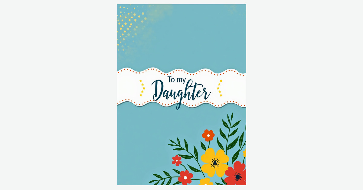 Golden Mothers Day Banner Card | Clever Studio Art