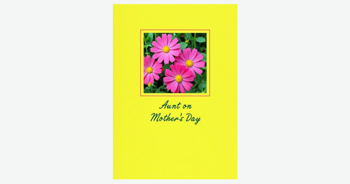 Golden Mothers Day Garden Card | Clever Studio Art