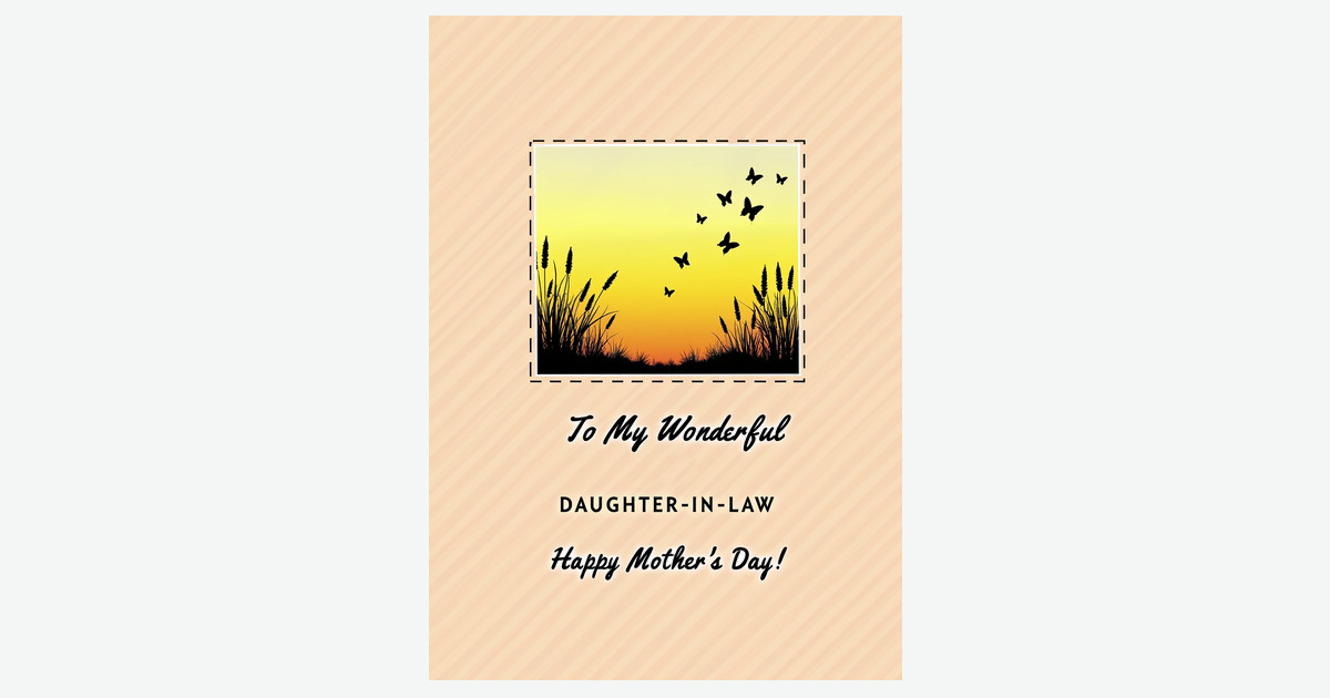 Golden Sky Mothers Day Card | Clever Studio Art