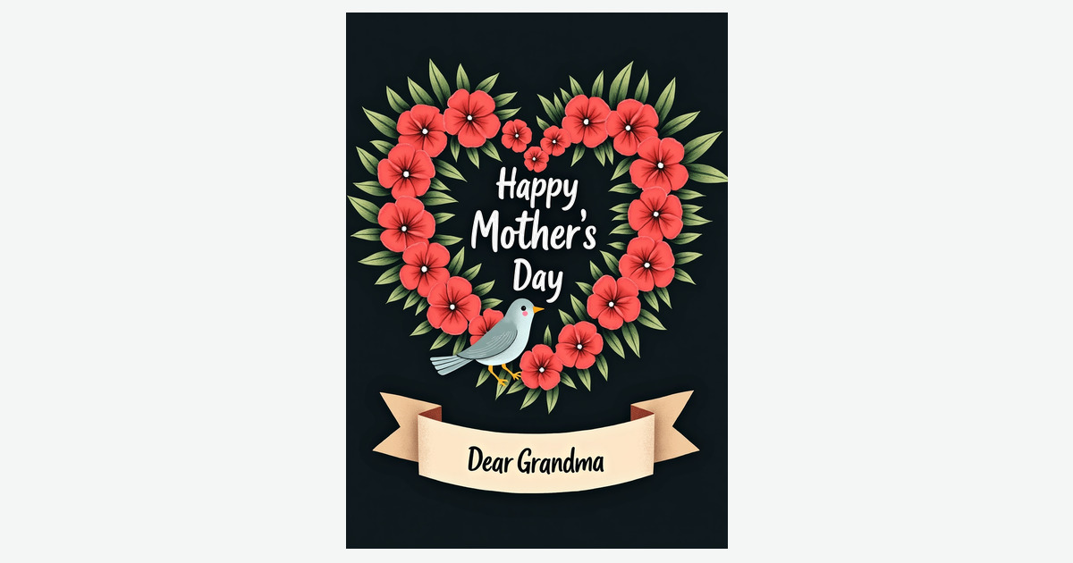 Lovely Foliage Mothers Day Card | Clever Studio Art