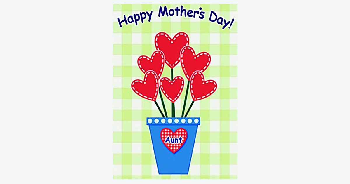 Lovely Hearts Mothers Day Card | Clever Studio Art