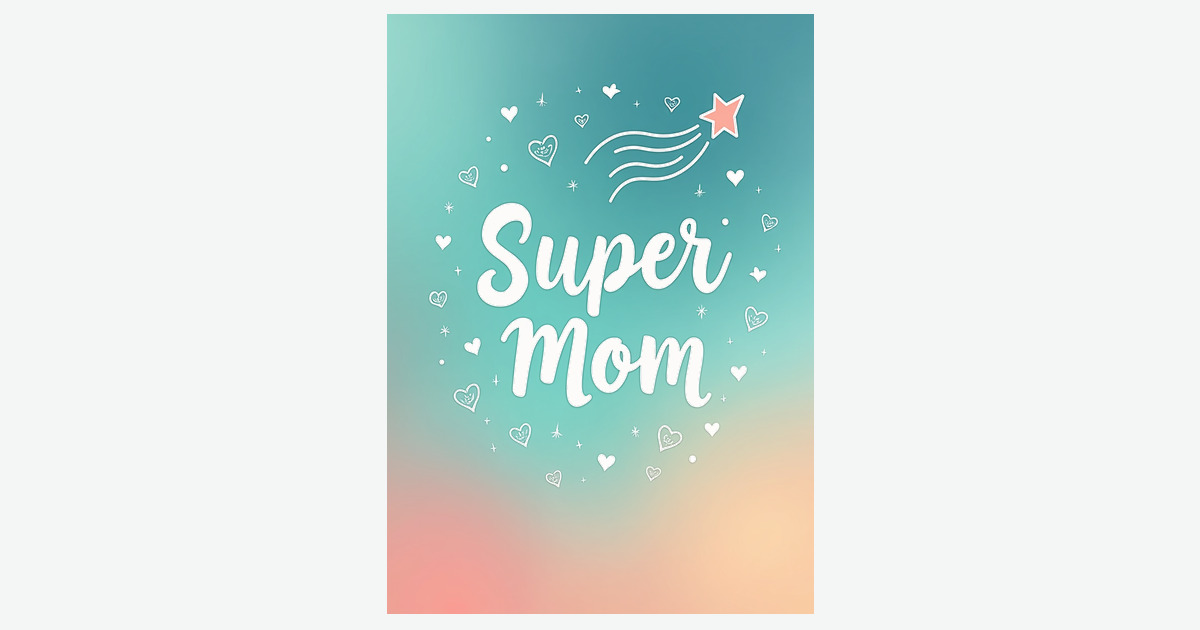 Lovely Mothers Day Heart Card | Clever Studio Art