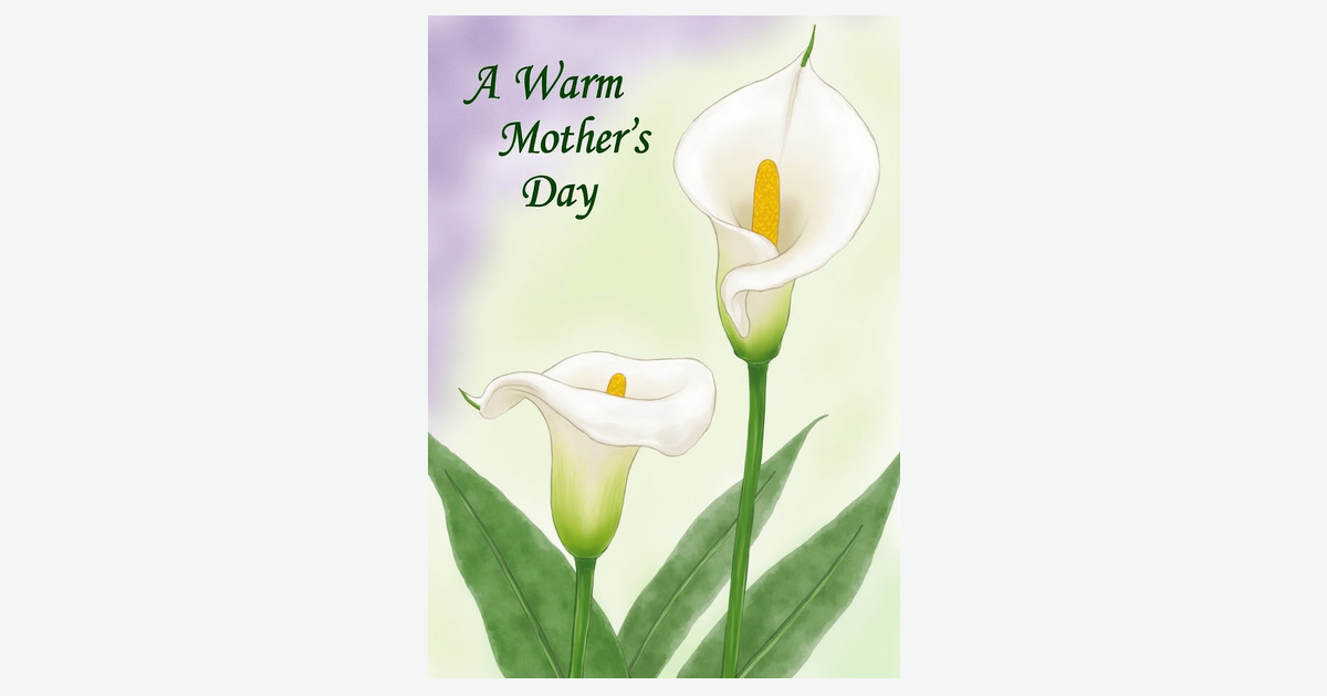 Lovely Mothers Day Scene Card | Clever Studio Art