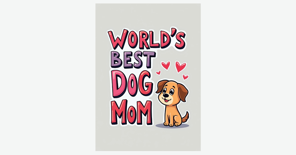 Loving Mothers Day Pet Card | Clever Studio Art