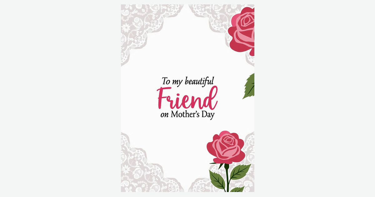 Magenta Friend Mothers Day Card | Clever Studio Art