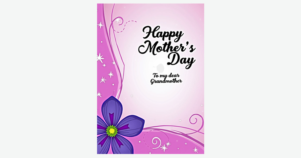 Magenta Mothers Day Star Card | Clever Studio Art