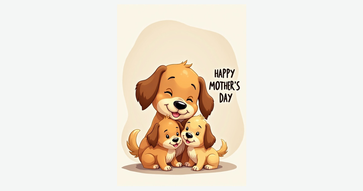 Matte Family Love Mothers Day Card | Clever Studio Art