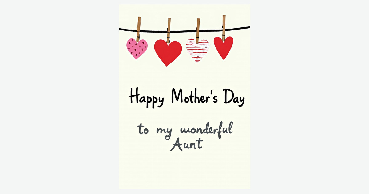 Polka Dot Heart Mothers Day Card | Clever Studio Art