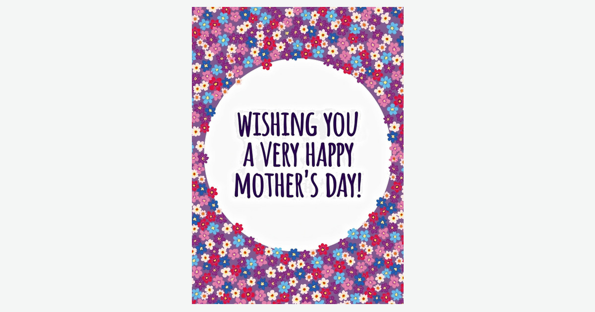 Radiant Mothers Day Wish Card | Clever Studio Art