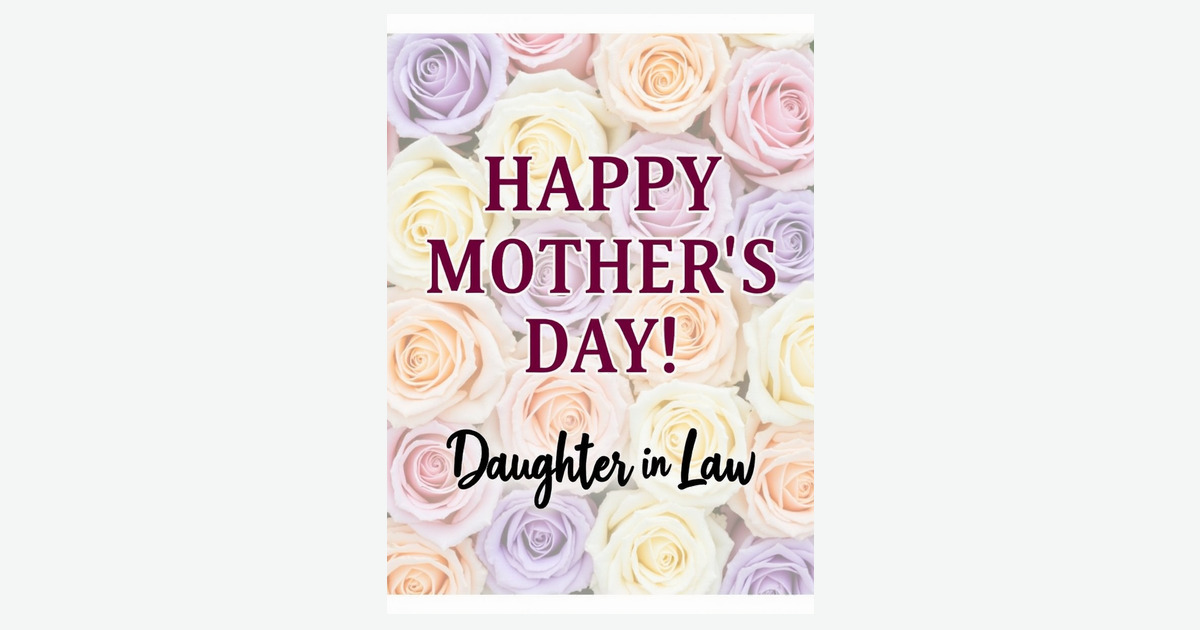 Rose Daughter In Law Card | Clever Studio Art