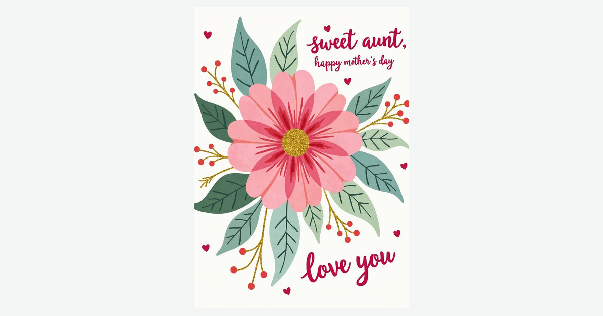 Rose Gold Mothers Day Card | Clever Studio Art