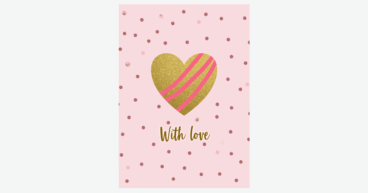 Shimmering Love Mothers Day Card | Clever Studio Art