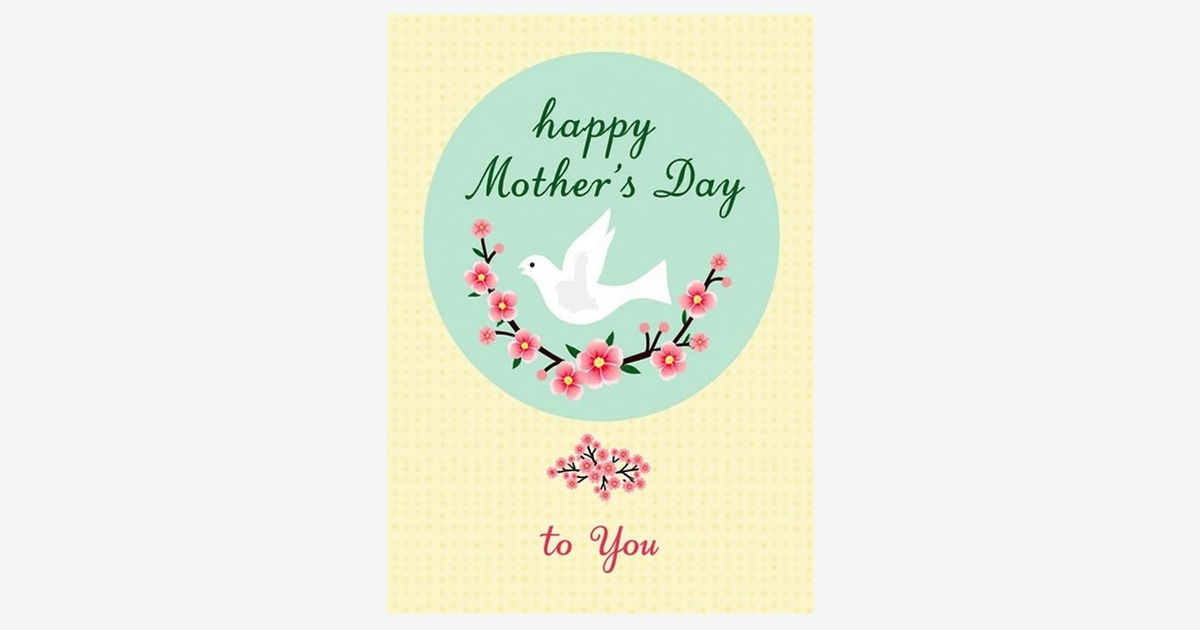 Sweet Floral Mother Day Card | Clever Studio Art