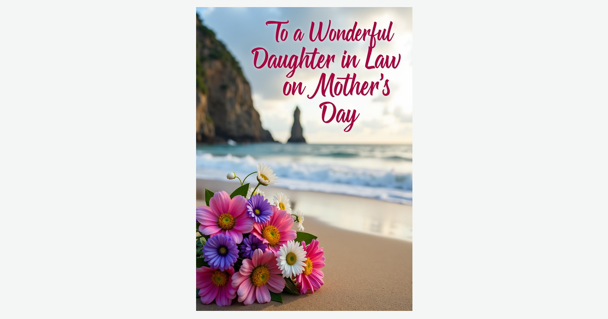 Sweet Mothers Day Daughter In Law Card | Clever Studio Art