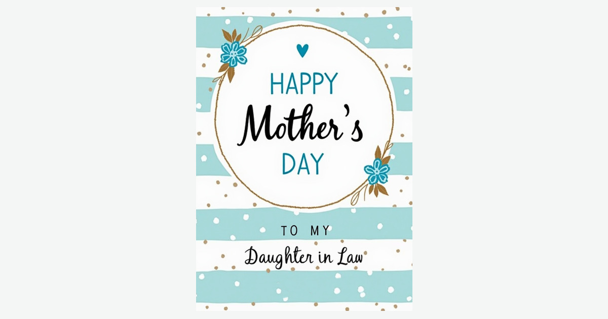 Teal Heart Mothers Day Wish Card | Clever Studio Art