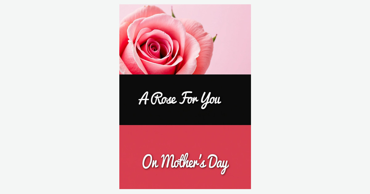 Velvet Pink Flower Mothers Day Card | Clever Studio Art