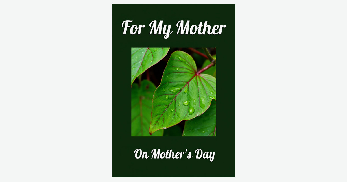 Verdant Foliage Mothers Day Card | Clever Studio Art