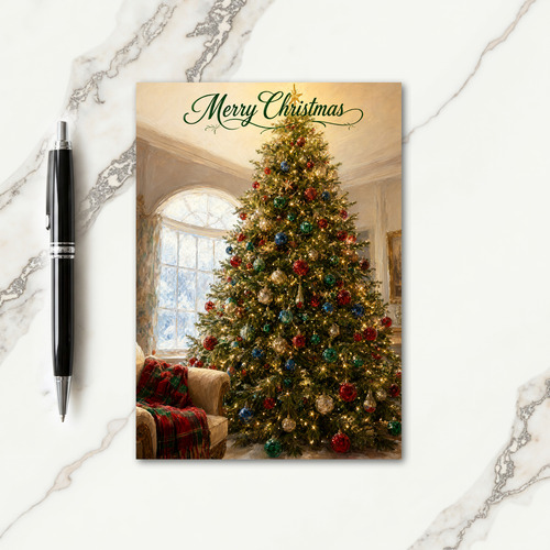 12 Ft Christmas Tree Card