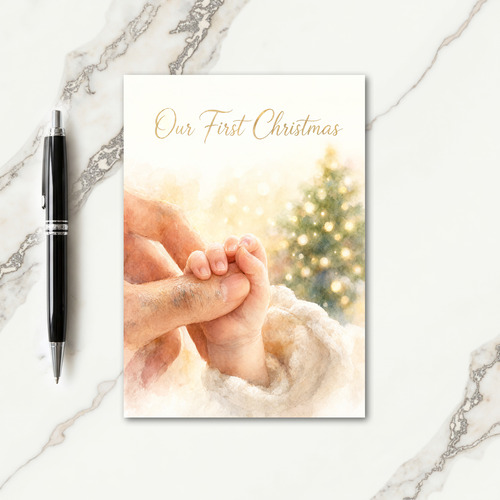 1St Christmas Card