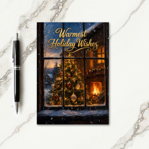 A Christmas Message To Family And Friends Card