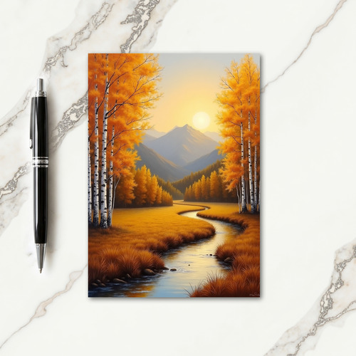 A Golden Day Of Thanks Card thumbnail