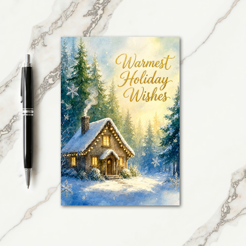 A Good Christmas Message Card