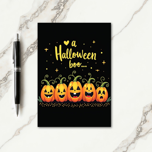 A Halloween Boo Fun Card