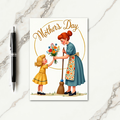 A Loving Gift Scene Card