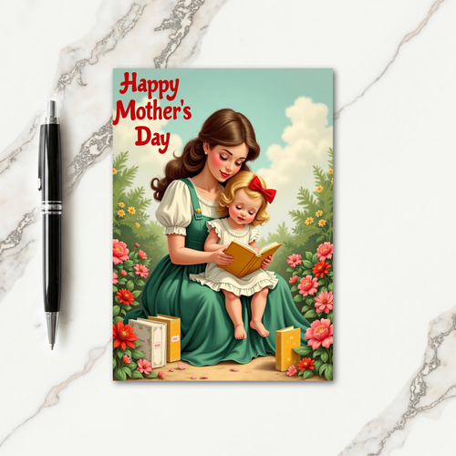 A Mothers Day Storybook Card