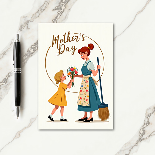 A Mothers Loving Gesture Card