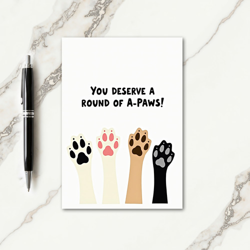 A Pawsome Mothers Day Love Card