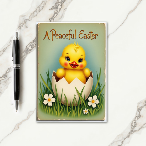 A Peaceful Easter Season Card