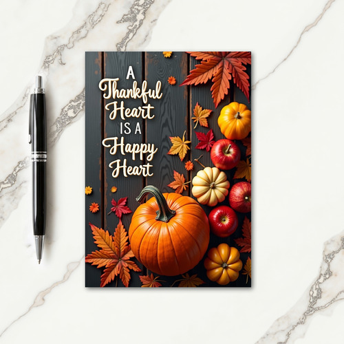 A Thankful Heart Card