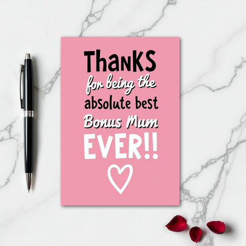 Absolute Best Bonus Mum Card