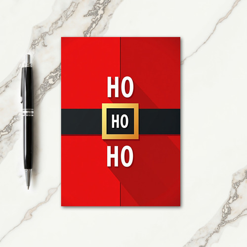 Abstract Cheer Christmas Card