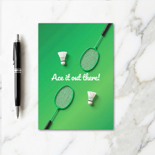 Ace It Out There Sports Card