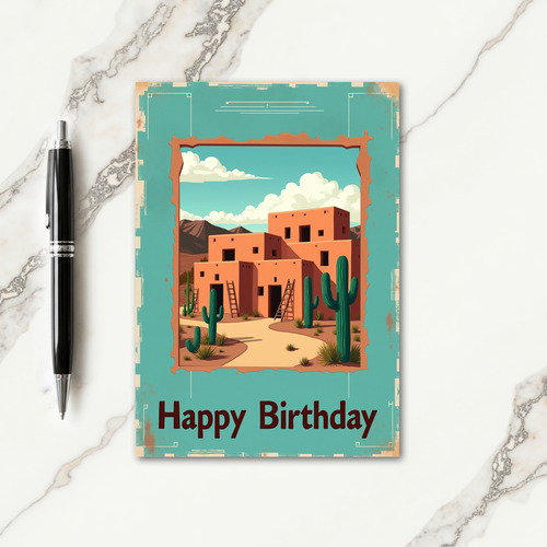 Adobe Home Birthday Card