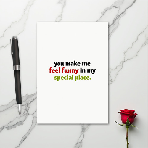 Adult Humor Love Card